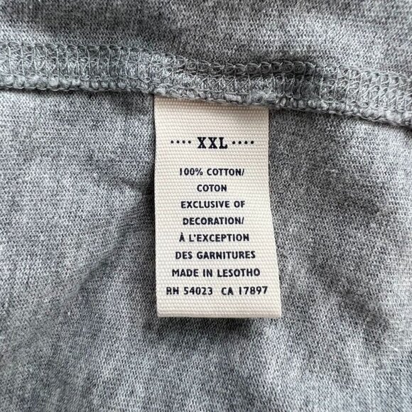 Old Navy Mens Size XXL T Shirt Long Sleeves Stretch Crew Neck Grey - Picture 9 of 11